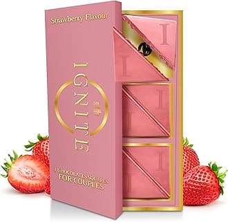 Ignite Chocolate Bars(1 Box) Luxurious Strawberry Flavour Chocolate For Uplifting Mood & Vitality Ideal For Men & Women,Vegetarian And Gluten-Free Delight,110 Grams