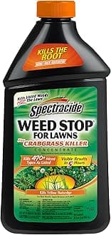 Weed Stop For Lawns Plus Crabgrass Killer Concentrate, Weed Killer, 32 Ounces