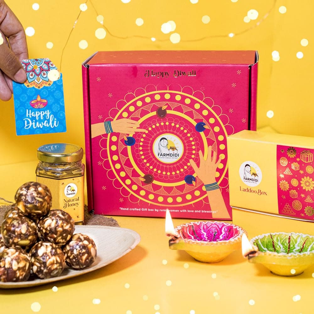 FarmDidi Diwali Hamper | Budget Friendly Mini Box - edible items