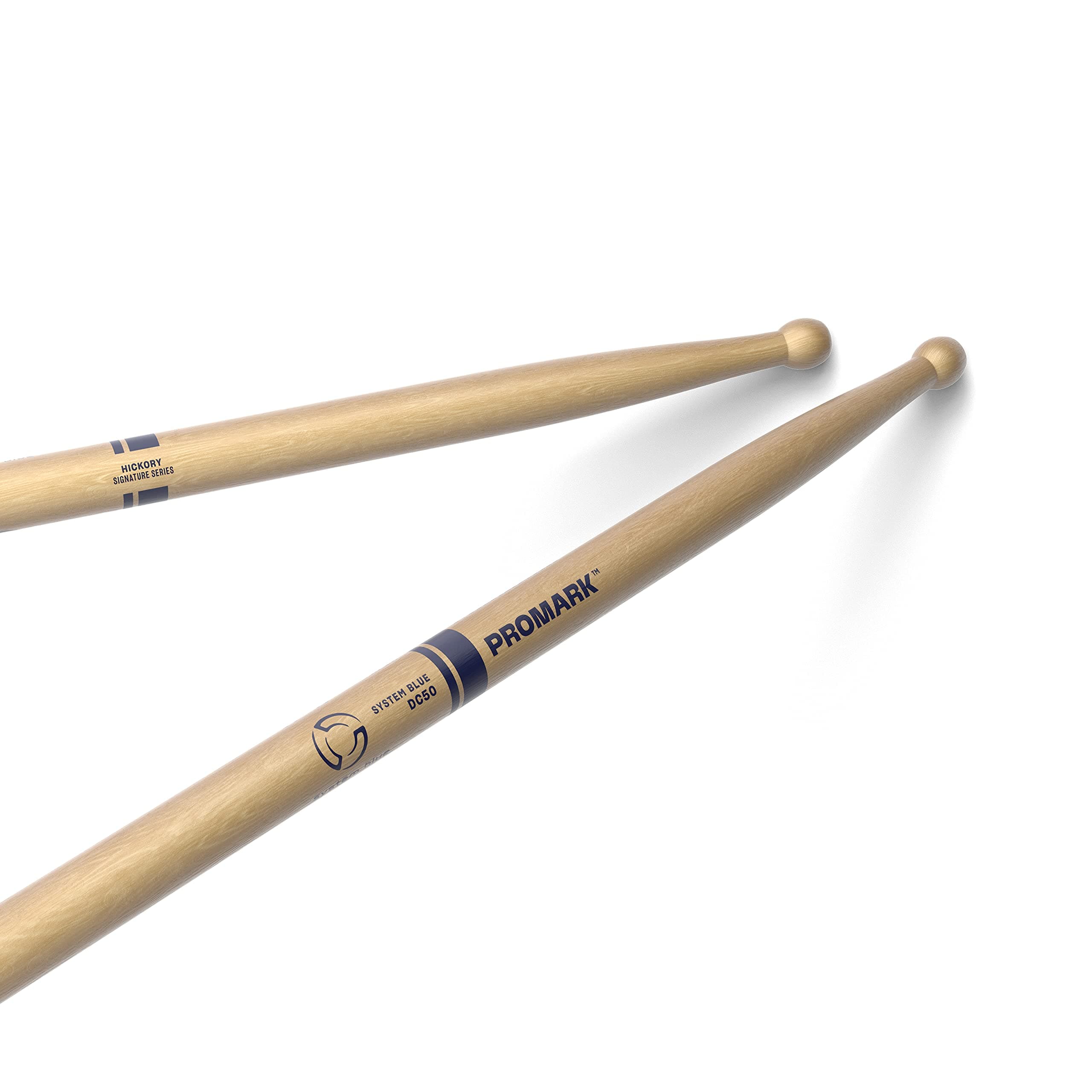 Hickory TXDC50W Wood Tip Marching DrumstickS