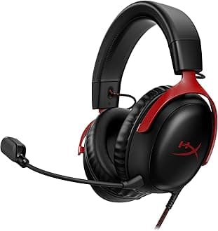 HyperX Cloud III Gaming Headset Black-Red