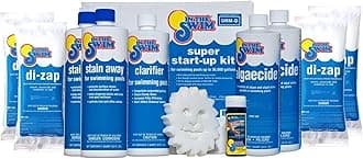 Pool Super Opening Chemical Start Up Kit - Above Ground and In-Ground Swimming Pools - Up to 35,000 Gallons