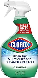 Clorox Clean-Up Multi-Surface Cleaner with Bleach, Original, Spray Bottle, 32 Fl Oz. (Pack May Vary)