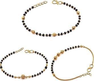 Gold Plated Hand Bracelet Combo For Women