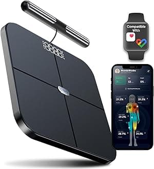 The Body Pod - Home Body Analyzer and Free Bluetooth App - 45+ Key Health Metrics - Accurate Personalized Data - Body Composition Scale - Smart Scale for Body Weight - HSA & FSA Eligible