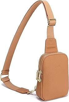 INICAT Leather Small Sling Bag Travel Crossbody Bags Women Gifts Cross Body Purses for Woman