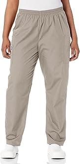 Cherokee Scrubs for Women Cargo Pant Natural Rise Tapered Pull-On Bottom with 4 Pockets , Fade Resistant Fabric - 4200