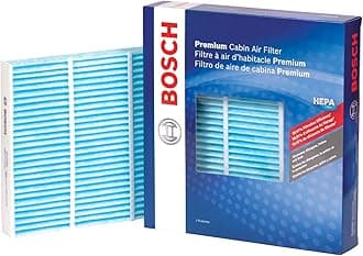 BOSCH 6091C HEPA Cabin Air Filter - Compatible With Select Buick Enclave, LaCrosse, Cadillac ATS, CTS, Chevrolet Camaro, Cruze, Impala, Malibu, Silverado, Traverse, GMC Sierra, Terrain, Yukon + More