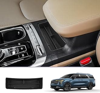 LUWU for 2025 KIA Kia Carnival Center Console Organizer 2025 Carnival Armrest Storage Box Carnival Armrest Organizer Tray 2025 Carnival KA4 Armrest Console Organizer 2025 Carnival Accessories
