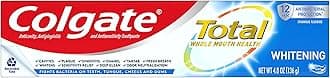 Colgate Total Teeth Whitening Toothpaste Gel, 10 Benefits, No Trade-Offs, Sensitivity and Whitening Gel Toothpaste, 4.8 oz Tube
