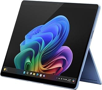 Microsoft Surface Pro 2-in-1 Laptop/Tablet (2024), Windows 11 Copilot+ PC, 13" Touchscreen OLED Display, Snapdragon X Elite (12 Core), 16GB RAM, 1TB Storage, Sapphire