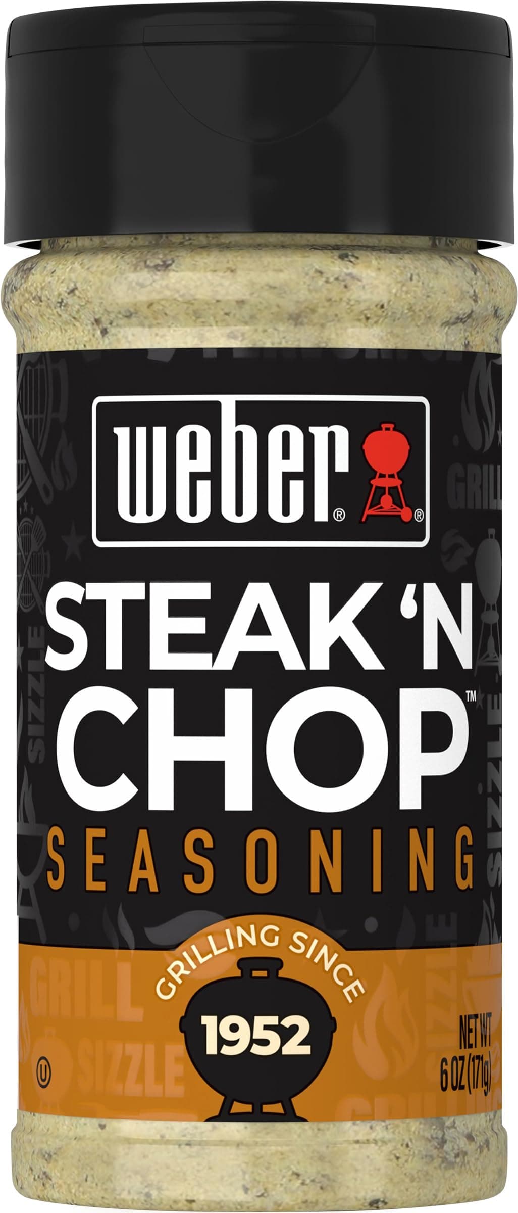 Weber Steak 'n Chop Seasoning, 6 oz
