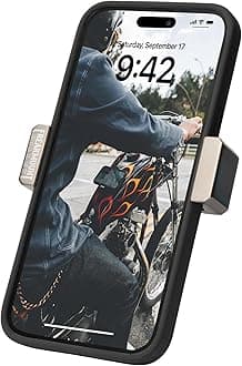 FREAKMOUNT Billet Magnetic Phone Mount - Billet Solid Aluminum Freaky Strong Harley Davidson Motorcycle Accessories - Fits Nearly All Phones - Carbon Grey