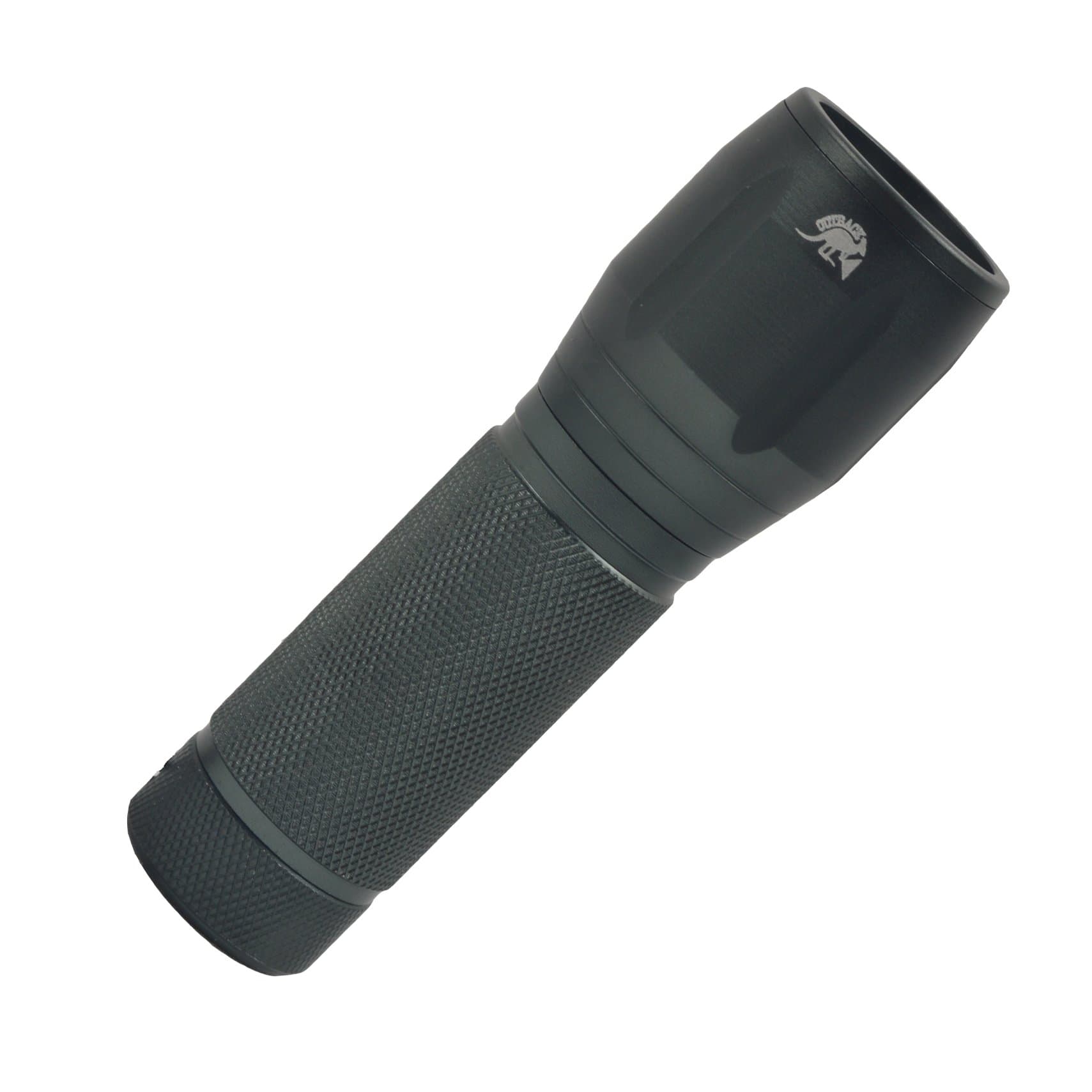 Outback Jake Pro Focusing Flashlight Super Bright 320 Lumen High and 150 Lumen Low 5 Watt Cree LED Includes 3 AAA Duracell Batteries (Gunmetal)