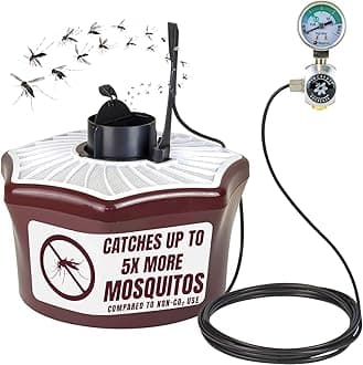 Biogents Mosquitaire Outdoor Mosquito Trap with CO₂ Booster & Sweetscent Lure | Eco-Friendly, Pesticide-Free, Pet-Safe Repellent Alternative | Electric Catcher for Comprehensive Mosquito Control