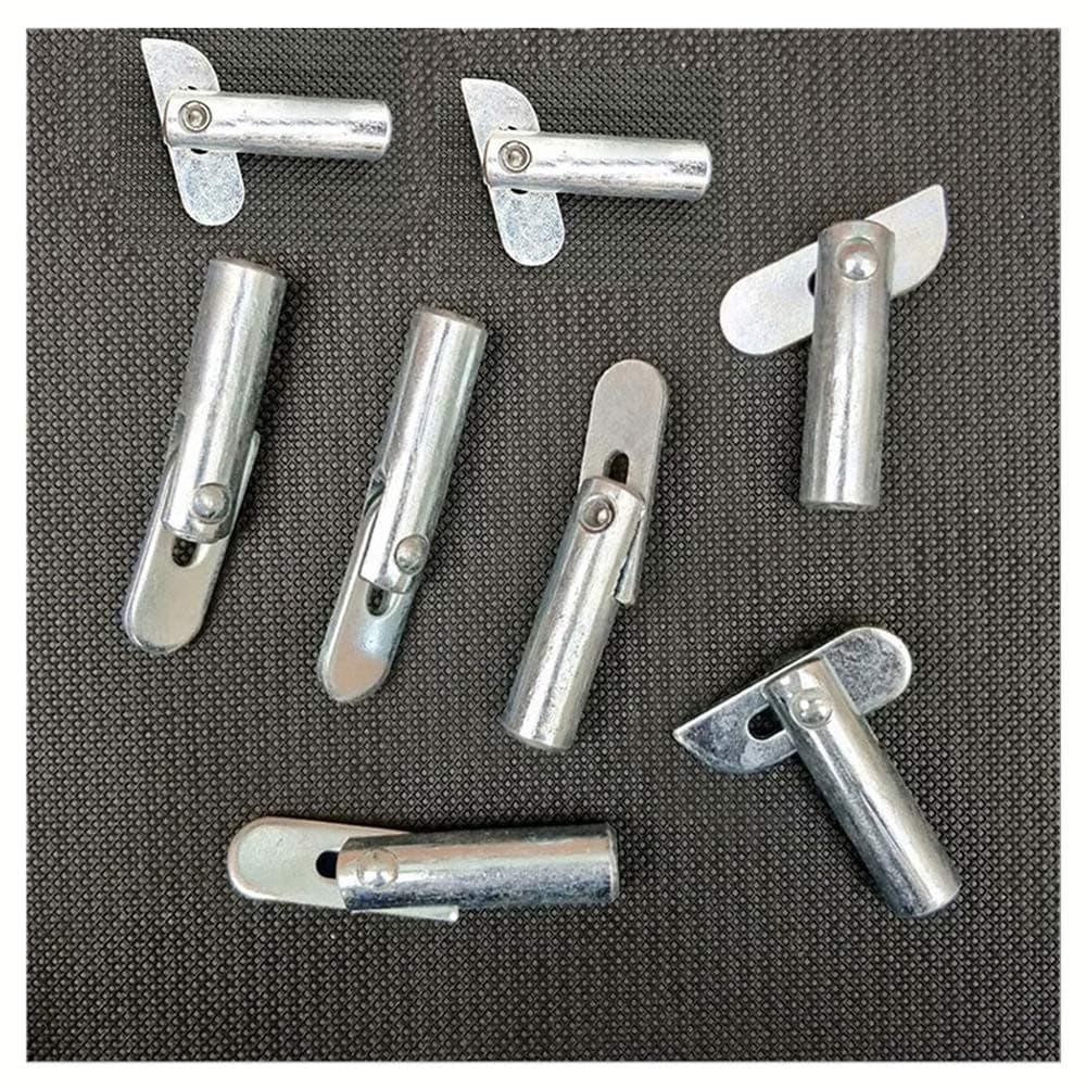 Detachable Scaffolding and Guardrail System Locking Pin, Hinge Pin, Shelf Bracket Welding Fixing Peg Pins, Steel Galvanizing, 8 Pcs