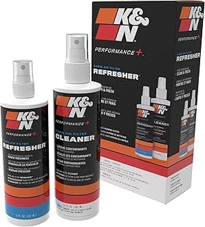 K&N Cabin Filter Cleaning Kit: Spray Bottle Filter Cleaner and Refresher Kit; Restores Cabin Air Filter Performance; Service Kit-99-6000
