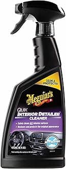 – Meguiar's Quik Interior Detailer Cleaner 473ml for a Matt Finish. Cleans all Interior Car Surfaces - G13616EU
