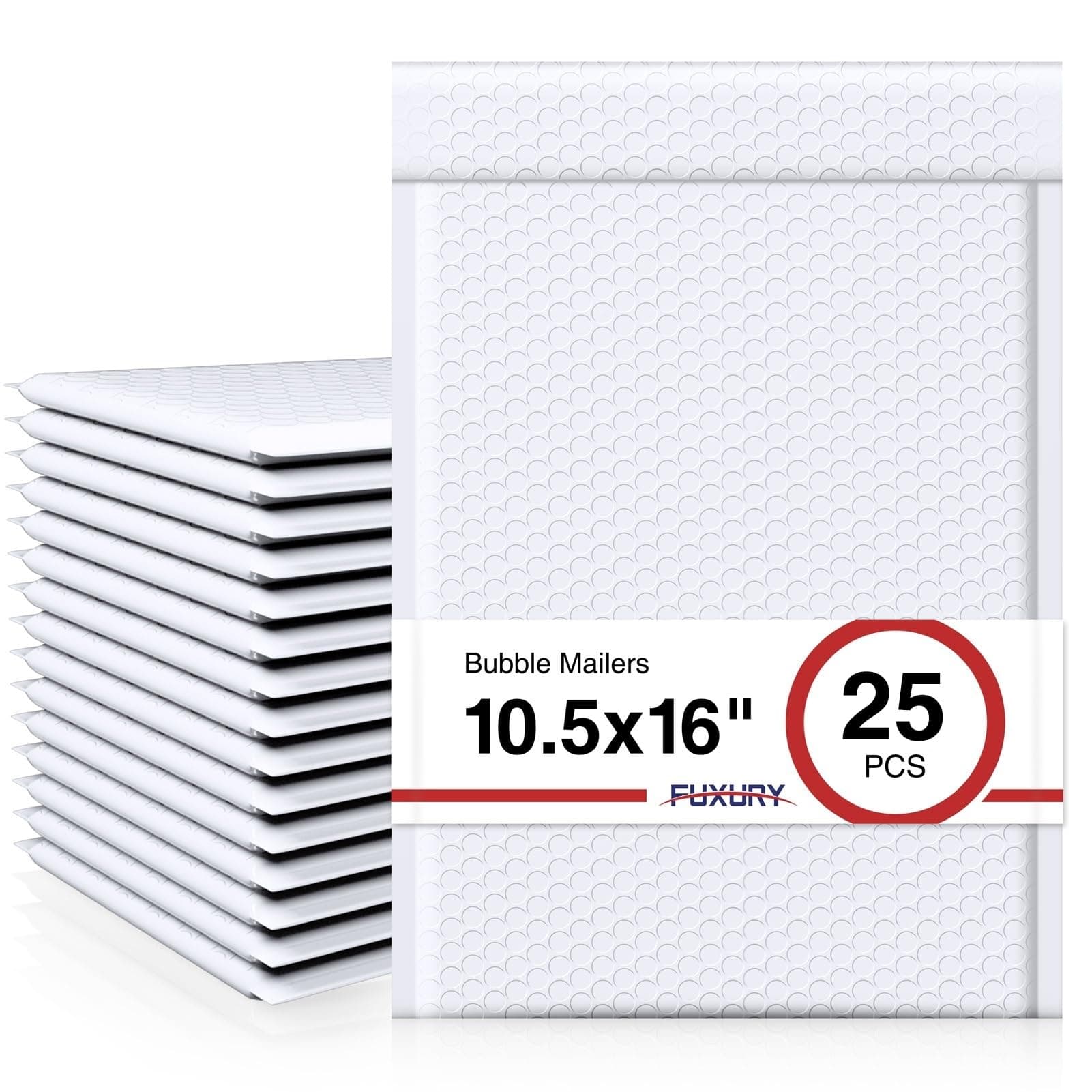 Fuxury 10.5x16 bubble mailers 25 Pack
