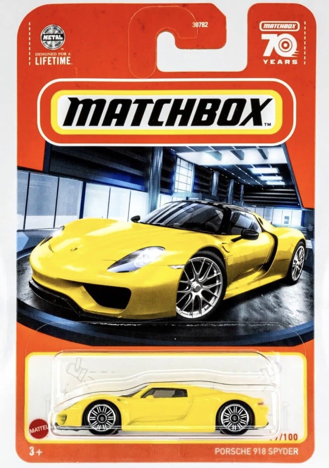 Porsche 918 Spyder 77/100 (Yellow)