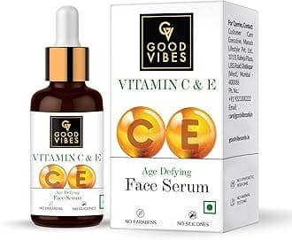 Age Defying Serum with Vitamin C & E | Deep Hydration Anti-Aging Face Serum | Lightweight, Non-Greasy Formula | Nourishes & Smooths Skin | 1.01 Fl Oz (30ml)