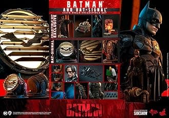 The Batman Movie Masterpiece Figure 1/6 Batman with Bat-Signal 31cm