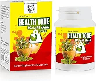 Health Tone Advanced Herbal Body Wellness Capsules – 90 Count – Vegetarian Supplement for Men & Women