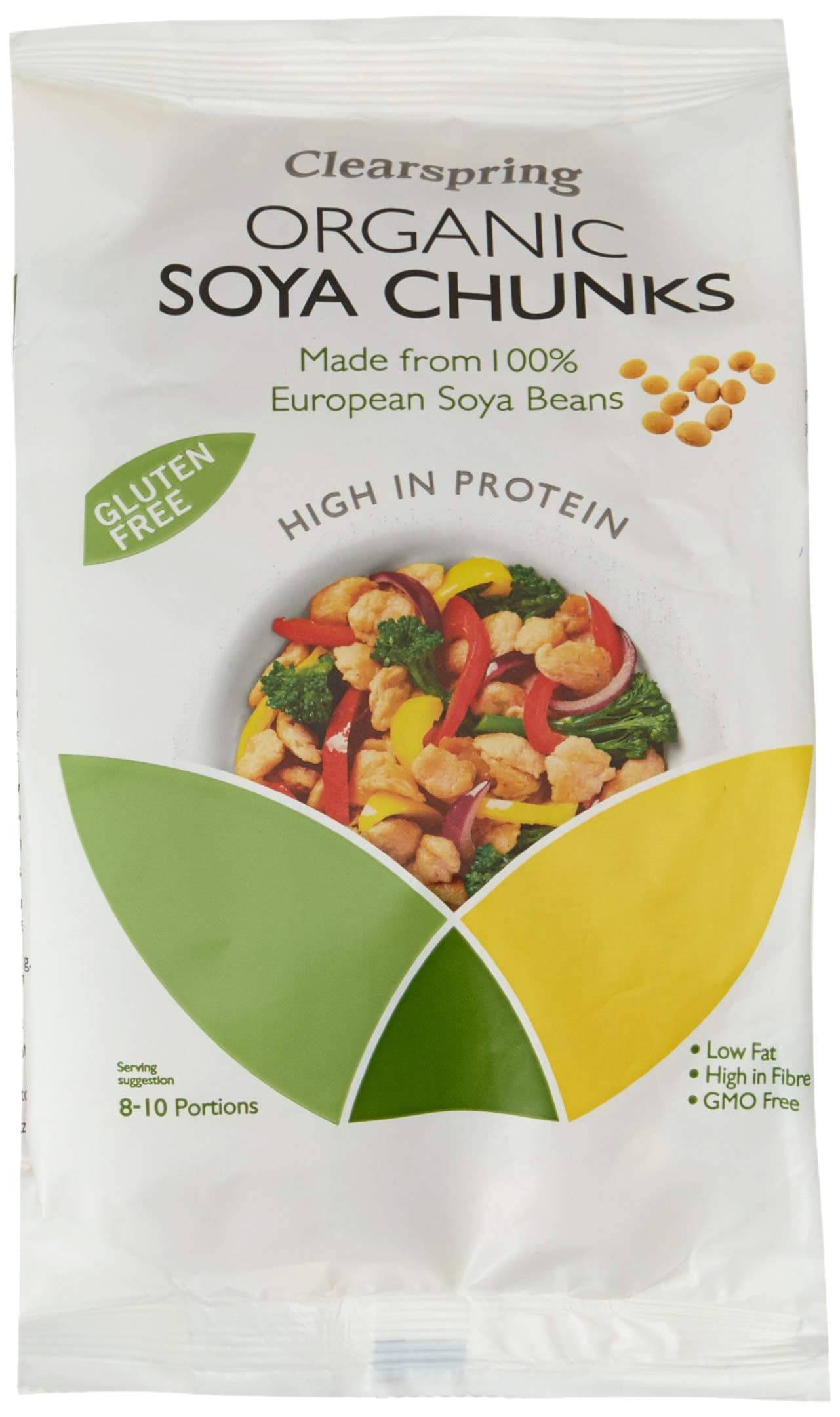 Organic Soya Chunks 200 g (Pack of 3)