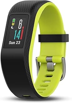 Garmin vívosport, Fitness/Activity Tracker with GPS and Heart Rate Monitoring, Lime, Large