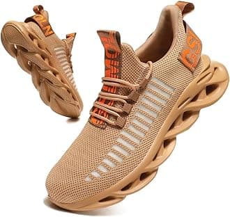 Jakcuz Women's Lace Up Walking Shoes Breathable Ultra Lightweight Sport Casual Ladies Girls Fashion Platform Sneakers