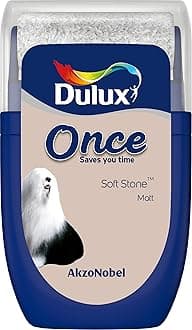Dulux Once Tester Paint - Soft Stone - 30ML