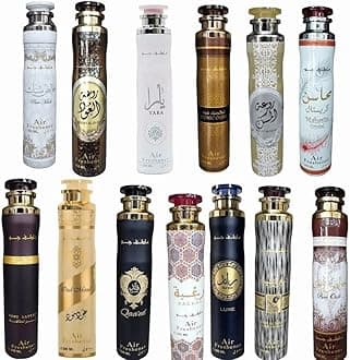 Oud Air Freshener, Luxury Dubai Arabic Room Spray, Long-Lasting Fragrance, 300ml x 1 Pack (White Gold Oud)