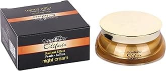 OLIFAIRPearls Saffron Night Cream for Men and Women,Skin Whitening and Dark Spot Removal-25 g (Pack of 1)