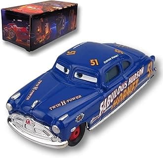 Die-Casting Racers Toy Cars, Safety Alloy Material for Childs, Beauty Color Box Packaging for Your Son Birthday or Christmas Gifts, Inspired by Favorite Characters, Gift for 3+ Years Old (Champion)