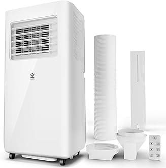 S-360 - Avalla Air Conditioning Unit, 4-in-1 Portable Air Conditioner 10000 BTU - Dehumidifier 26L, Fan, Cooler & Sleep Mode, for 100m3 Multi Room Coverage, Low Energy, 24hr Timer, Remote & Window Kit [Energy Class A]
