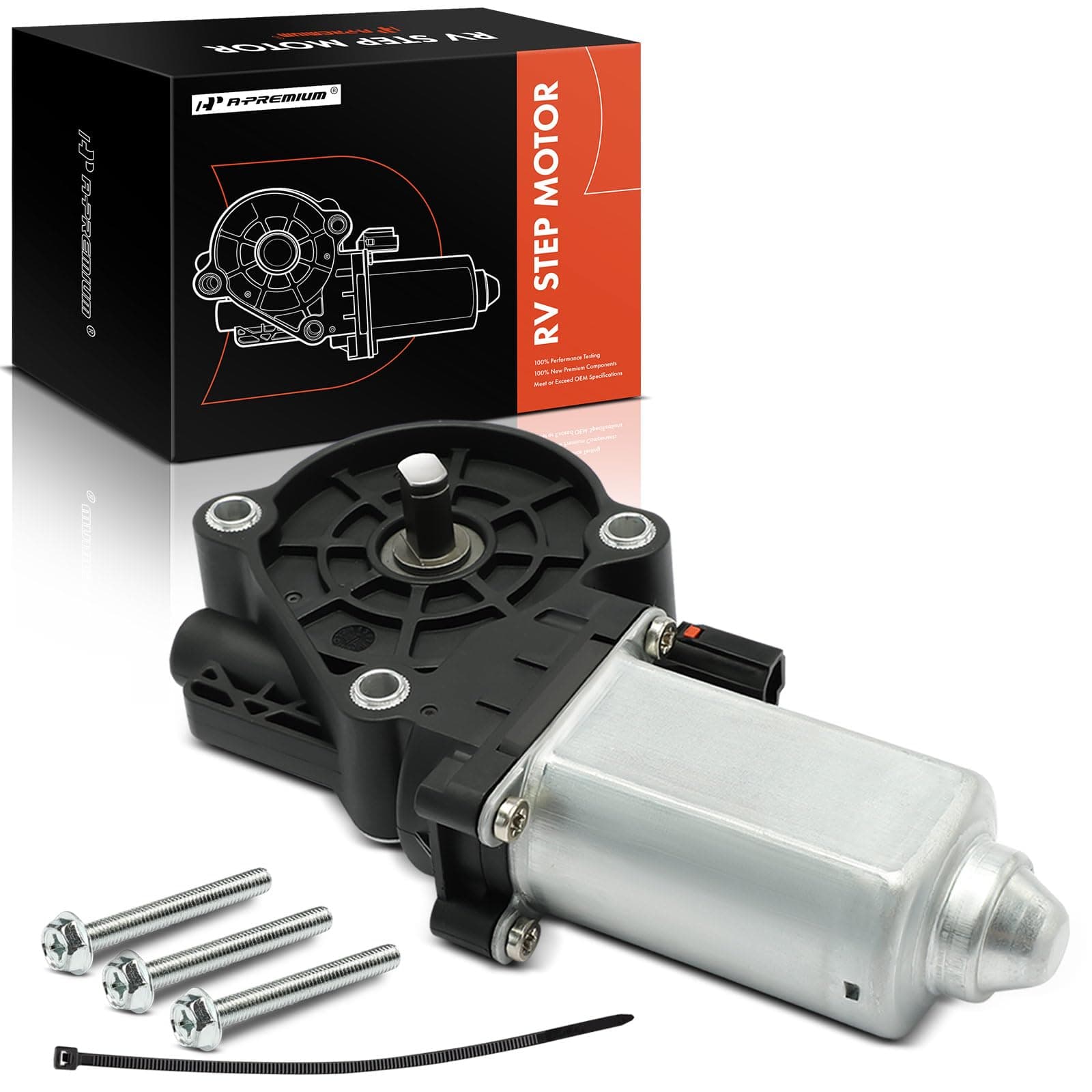 A-Premium Electric RV Entry Steps Motor Compatible with RV, Coach, Motorhome, Toyhauler and Step Motor, Replace# 676061, 1101428