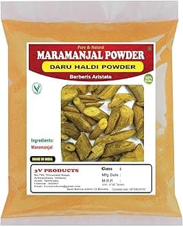 Maramanjal Turmeric Powder 200 Grams|Daru Haldi|Daruharidra|Berberis Aristata|Indian Berberry (Pack Of 2X)