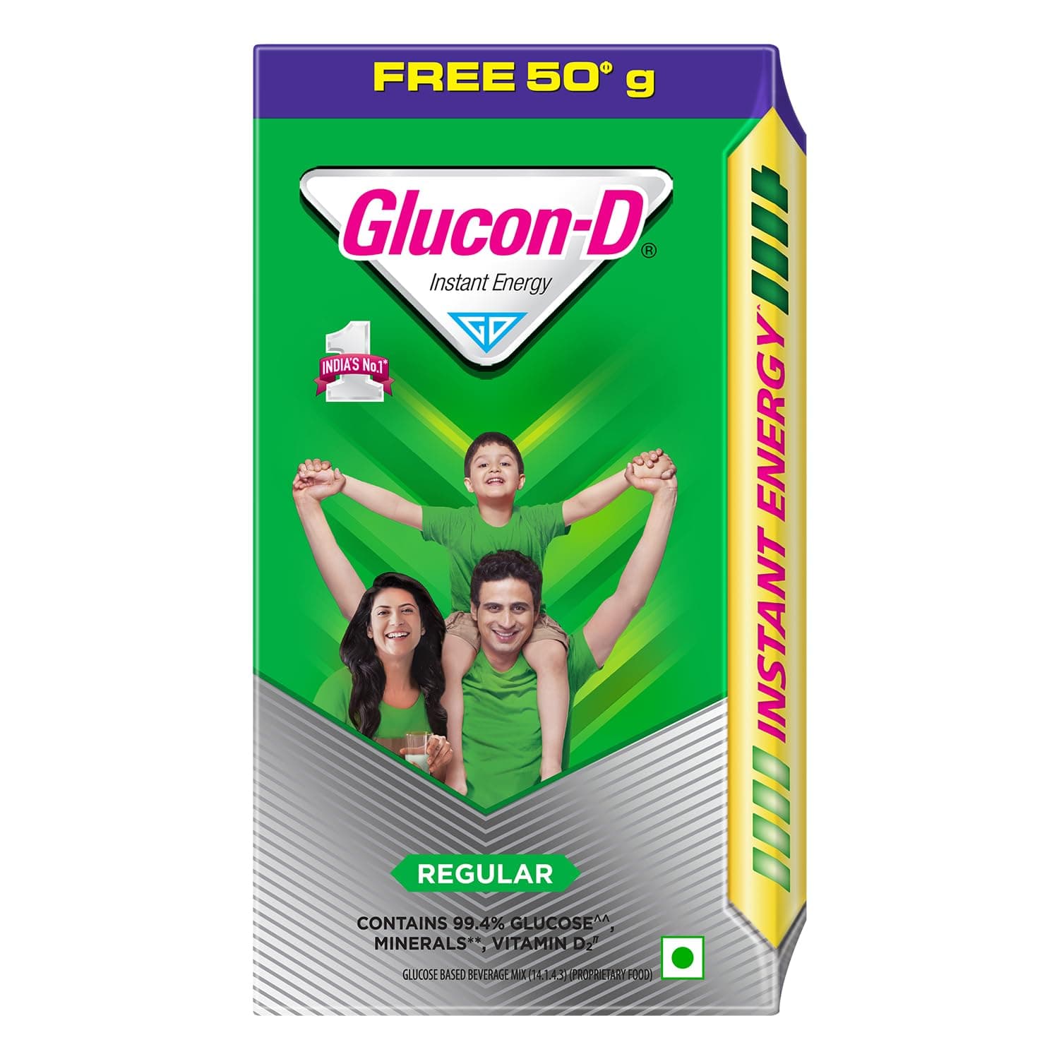 Glucon-D Glucose Based Beverage Mix - 250 g Cartoon