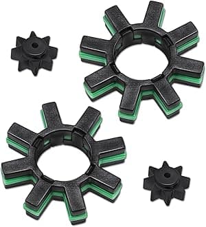 2 Sets Damper Electric Power Steering Motor Shaft Kit, Steering Coupler, Steering Motor Shaft Damper and Spacer, Steering Bushing Replacement for C-HR Camry Prius OEM#4525428040 4525328130