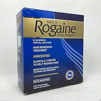 RogaineMen's Extra Strength Hair Regrowth Treatment, Unscented
