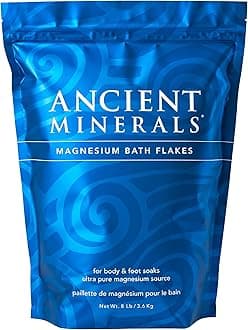 Ancient Minerals Magnesium Bath Flakes, 8lb