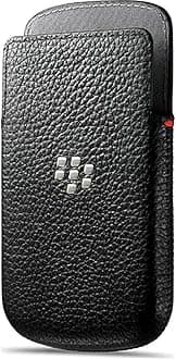 BlackBerry Leather Pocket Case for Q10 - Black