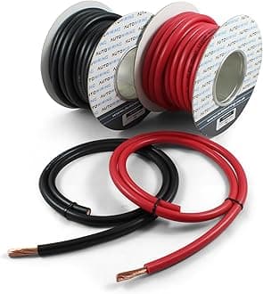 Automotive Hi-Flex 170 Amp 25mm² 4 AWG Battery/Starter/Inverter/Welding PVC Cable Wire (Black, 1 Metre)