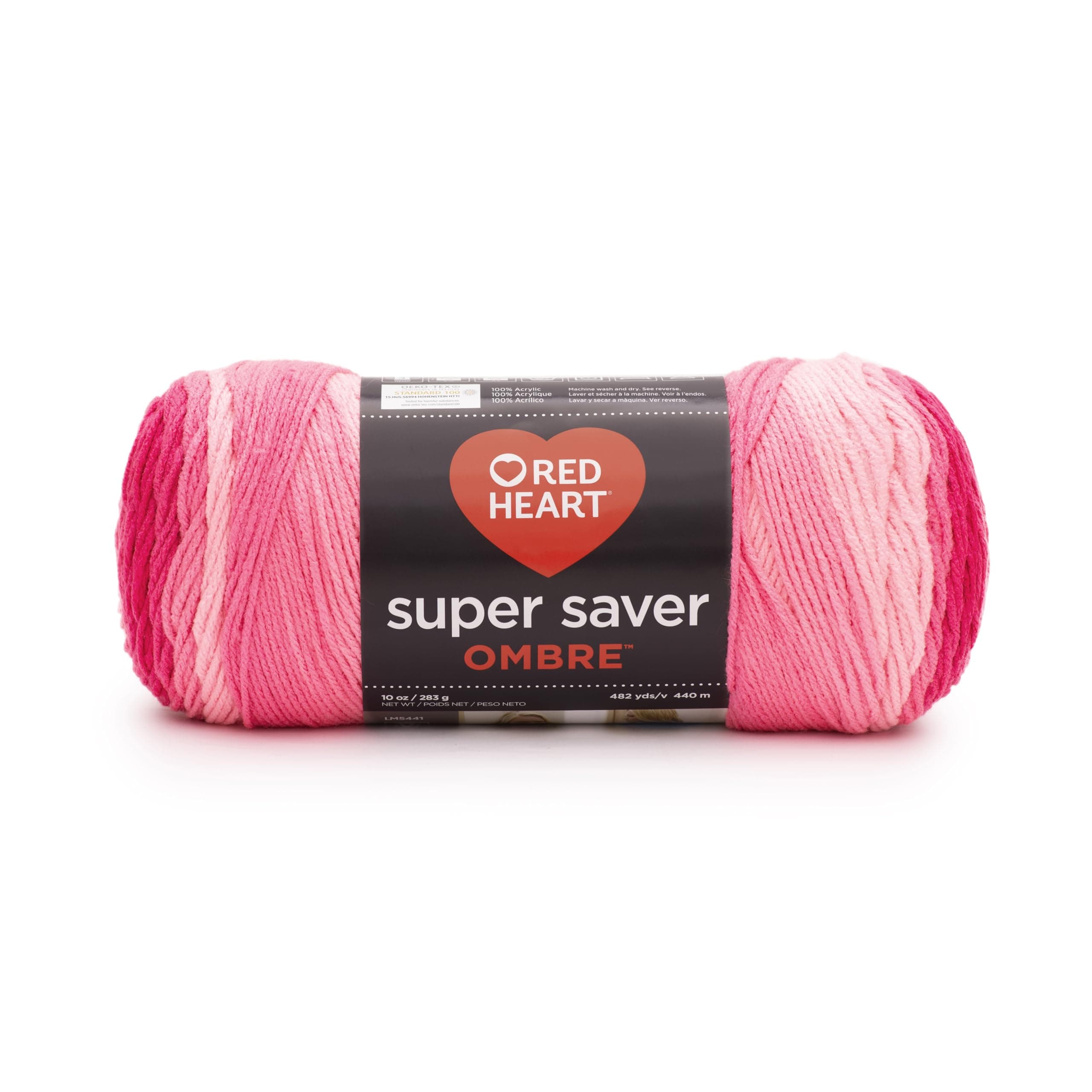 RED HEART Super Saver Ombre Yarn, Jazzy