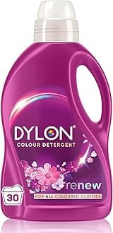 Dylon Blossom Colour Detergent (30 Wash Loads), Liquid Laundry Detergent for all Coloured Clothes, renewing in every wash with optimal results in 10 washes
