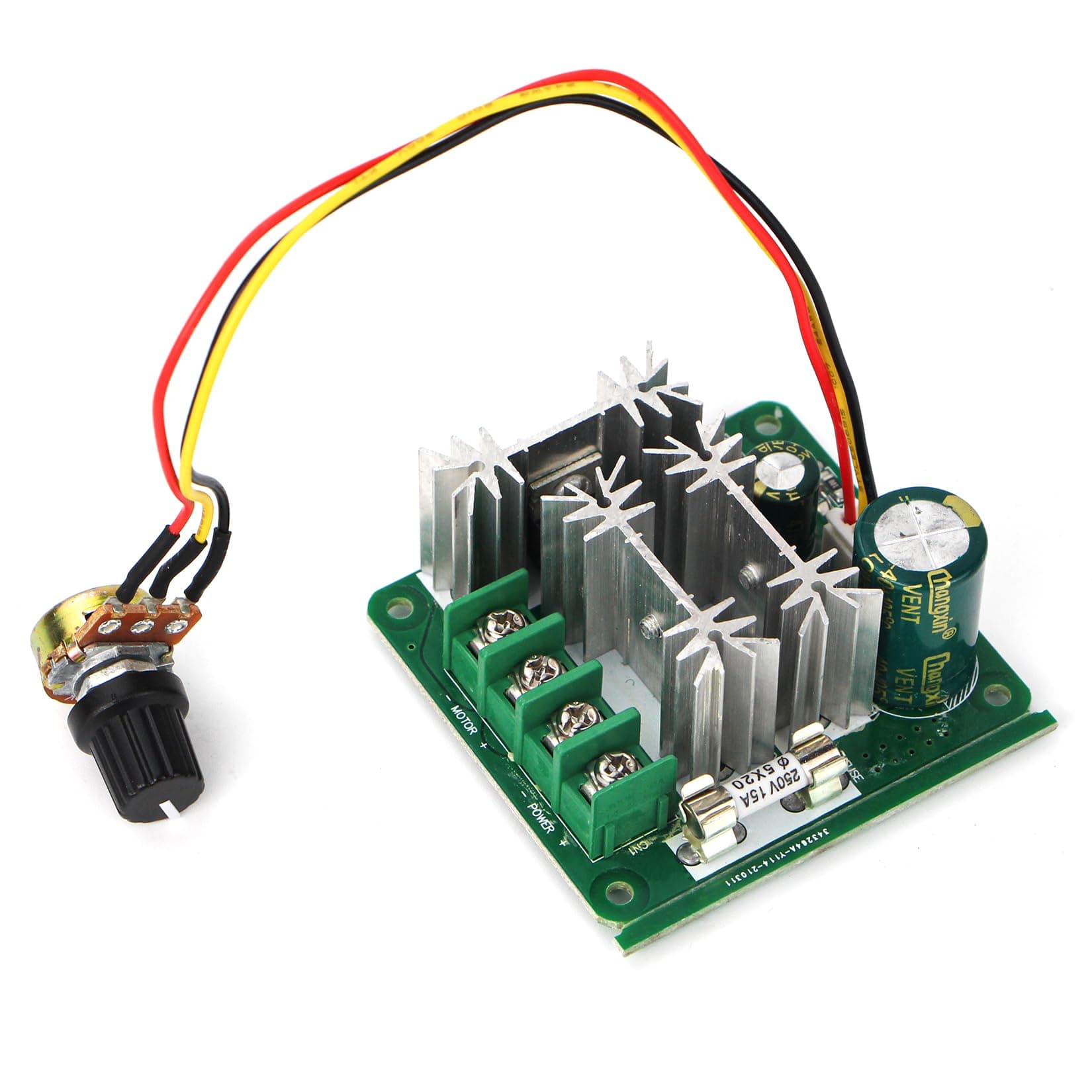 Motor controller 0-5V analog speed control