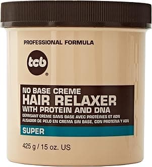 No Base Creme Hair Relaxer with Protein and DNA Super 15.oz