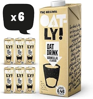 Oatly Vanilla Drink 1 Litre (Pack of 6)