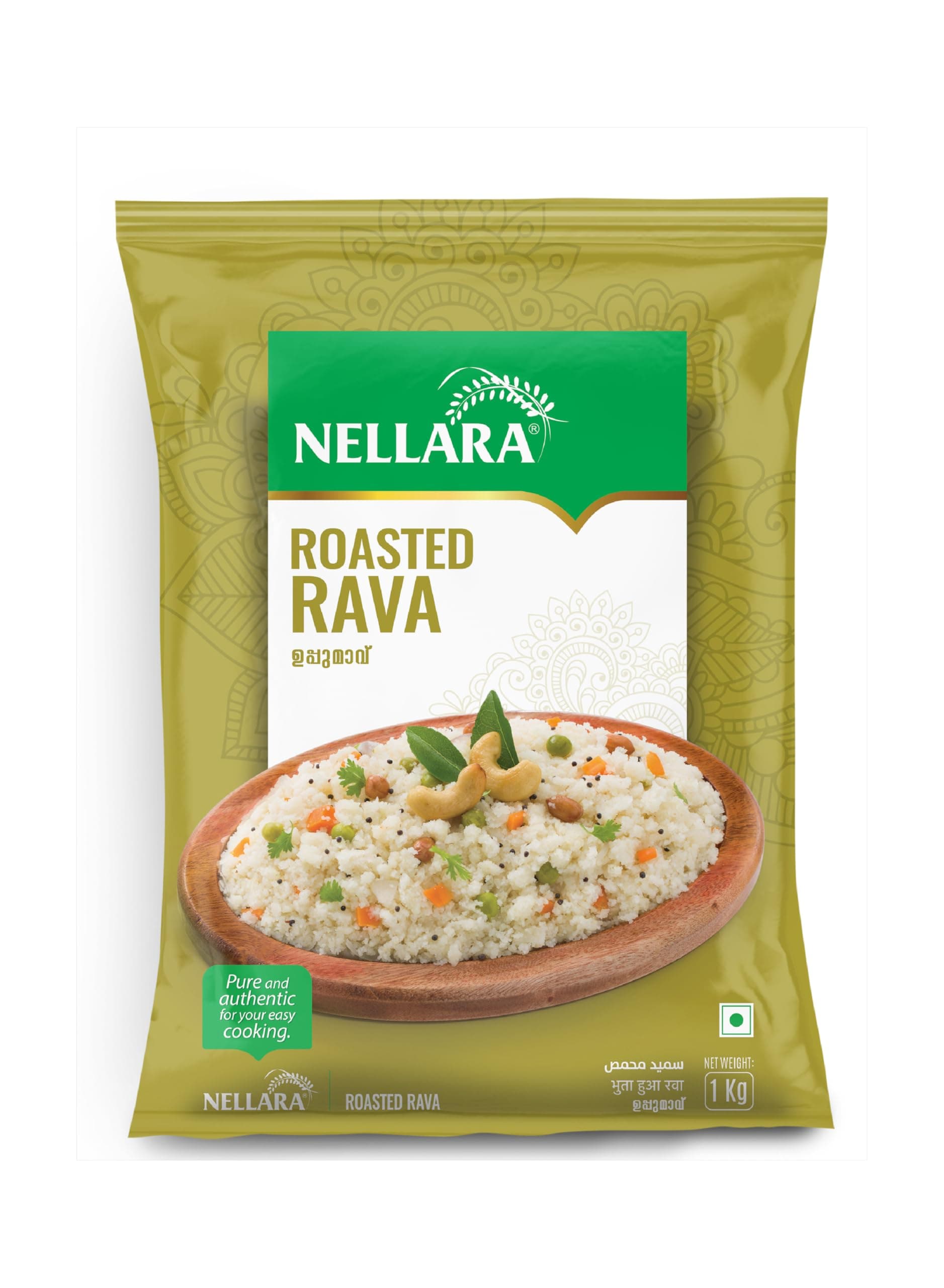 Nellara Roasted Rava 1kg