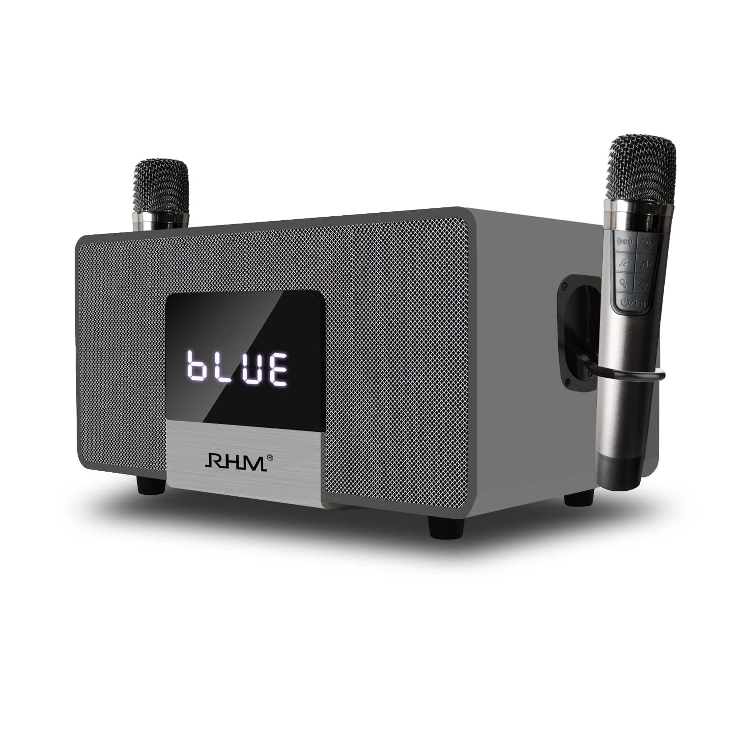 K222 Karaoke Machine for Smart TV with Optical Input–Ultra-Low Latency, 3-Mic Support, 90FT Range, 70W Rich Stereo Sound, Voice Beautifier, Bluetooth/RCA, Perfect for Family Parties